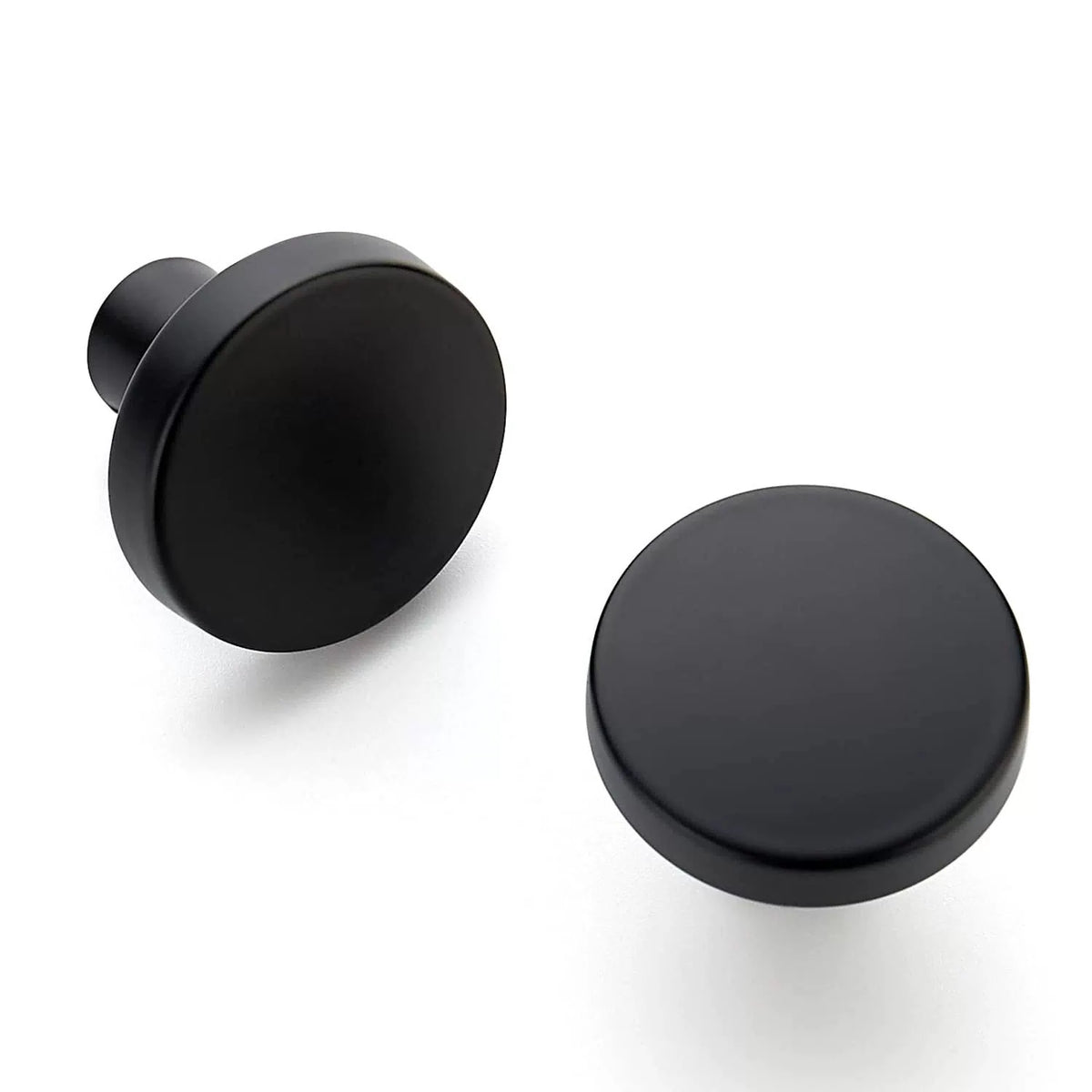 Ravinte 5 Pack Drawer Pulls 1-1/4 Inch Matte Black 1-1/4", [9]