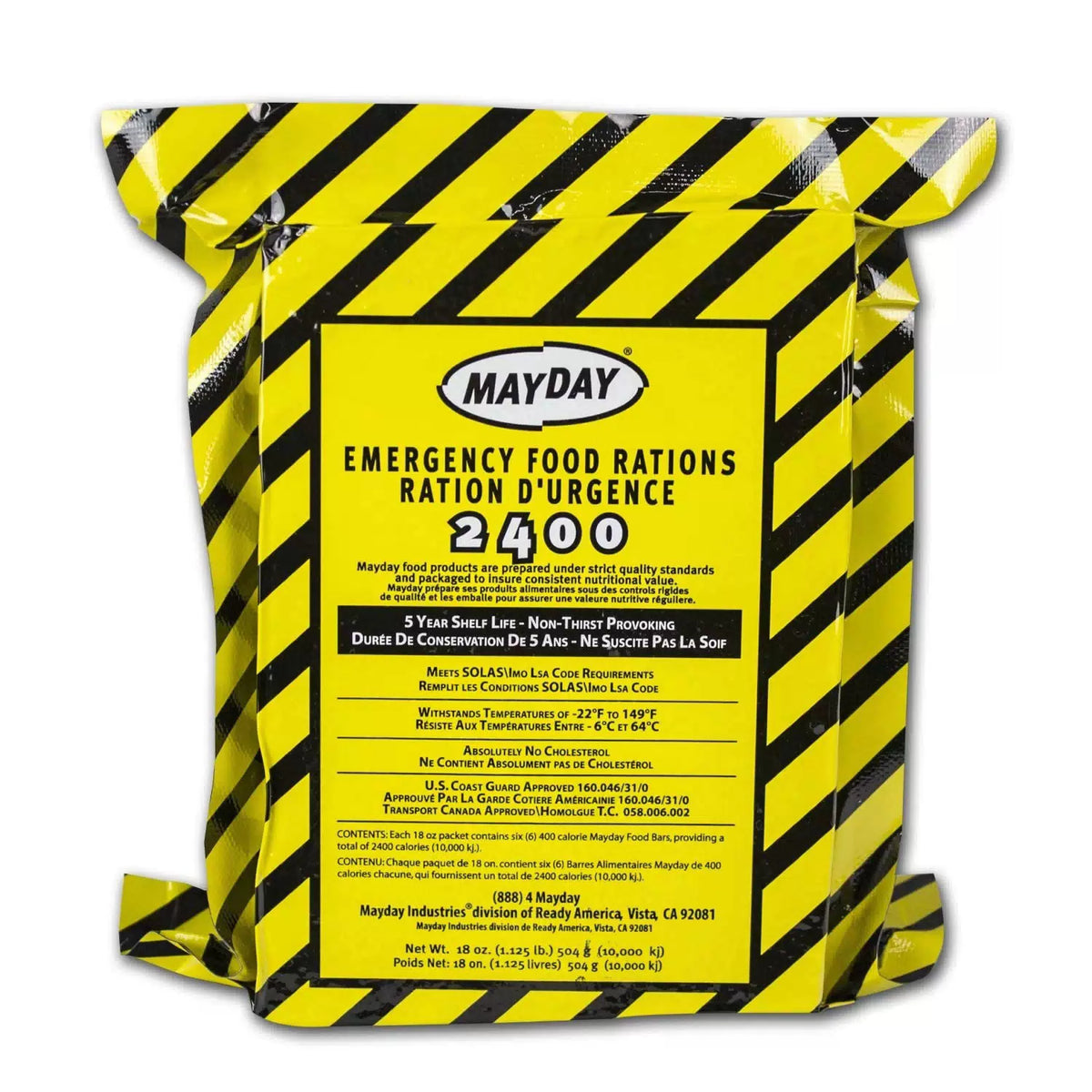 Ready America 70180 72 Hour Emergency 1 Person (Pack of 2), Red [4]