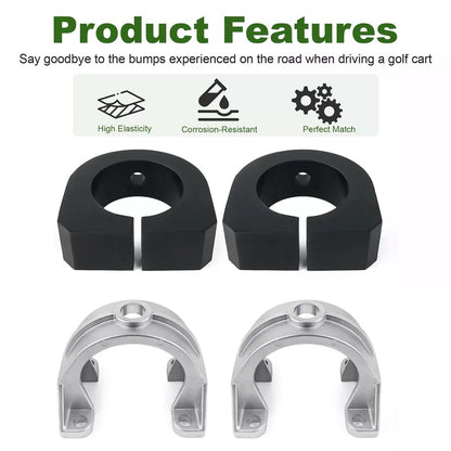 Rear ISO Mount Cap and Bushing Set for 1994-2008 EZGO Gas Carts [5]