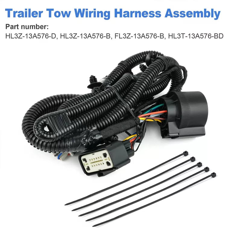 Rear Tow Harness HL3Z-13A576-D for 2015-2020 F-150 Without Parking Sensors [5]