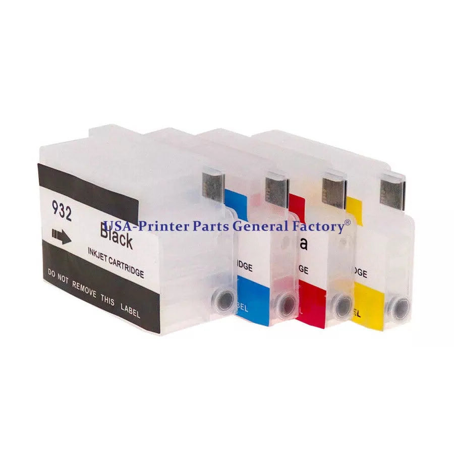 Refillable Ink Cartridge For HP 932 933 XL For HP 6100 7610 6700 with ARC Chips [2]