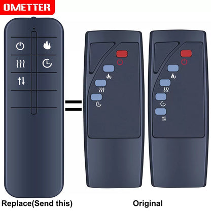 Remote Control For Altra Flame Electric Fireplace FA23V60 FA23V60L FA23V60L-1 [1]
