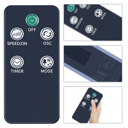 Remote Control For BLACK+DECKER Tower Fan BFTR146,Tzumi 40" Smart Tower Fan [2]