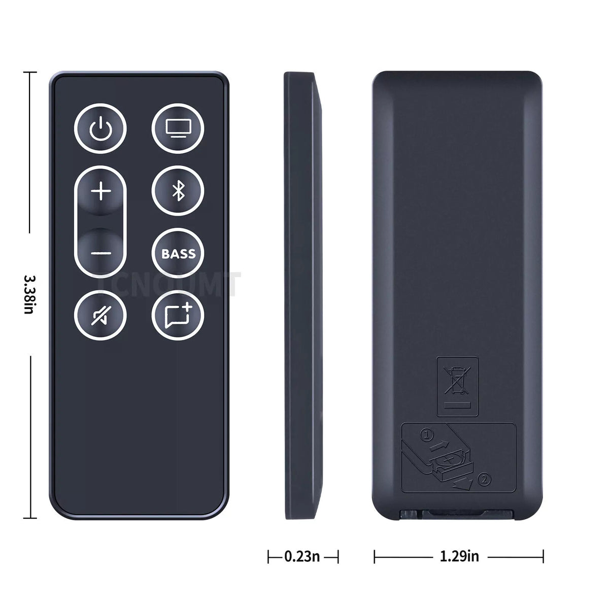 Remote Control For Bose TV Speaker Solo 5 10 15 Series II 842246-0010 [4]