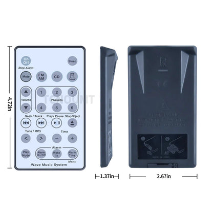 Remote Control For Bose Wave Music System AWRCC1 AWRCC2 AWRCC3 AWRCC4 AWRCC5 [4]
