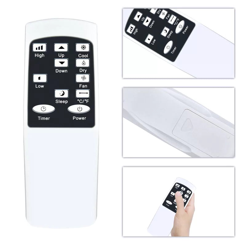 Remote Control For COSTWAY Portable Air Conditioner FP10111US-BK FP10111US-GR [2]