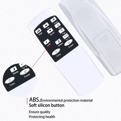 Remote Control For COSTWAY Portable Air Conditioner FP10111US-BK FP10111US-GR [4]