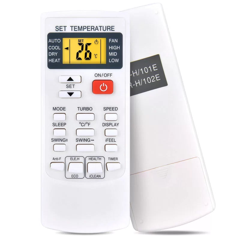 Remote Control For DELLA Motto Series Mini Split Air Conditioner With Backlight [1]