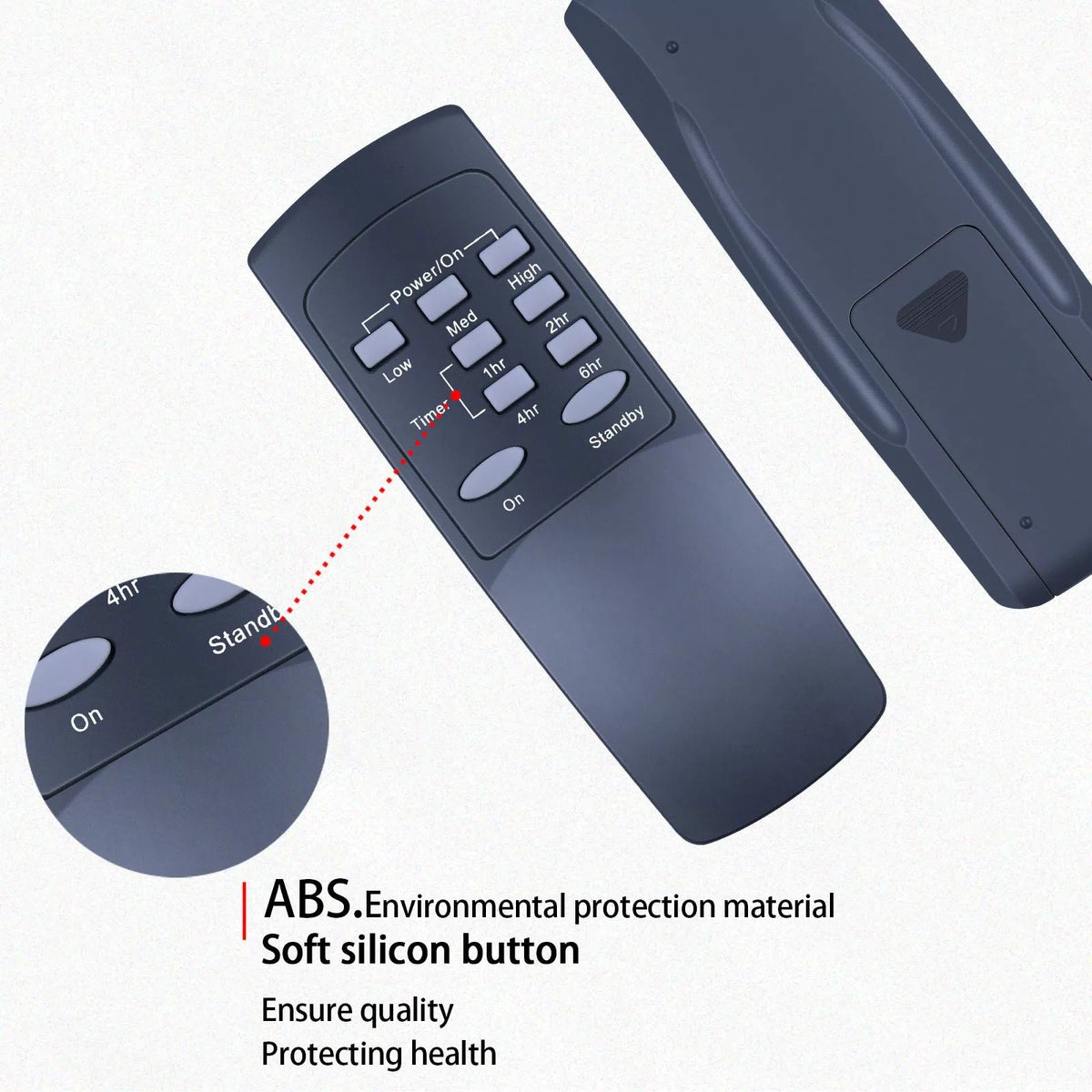 Remote Control For Dimplex Infrared Plug-in Patio Heater DIRP15A10GR [4]