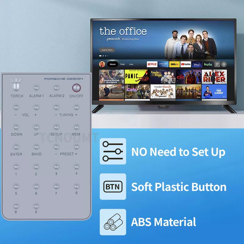 Remote Control For Eton Porsche Design P7131 Table Top Shortwave Radio Receiver [3]