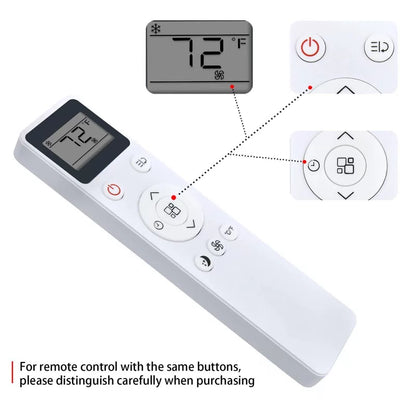 Remote Control For GarveeLife / Garvee / IDEALHOUSE / Portable Air Conditioner [5]