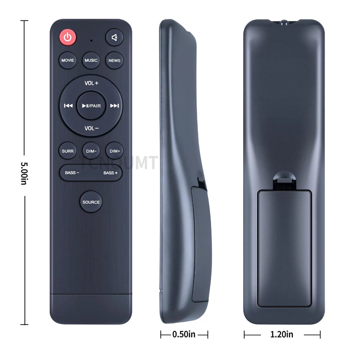 Remote Control For Hisense HS214 2.1ch Sound Bar Soundbar Audio System [5]