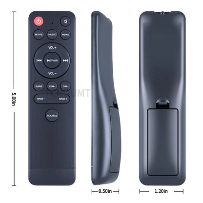 Remote Control For Hisense HS214 2.1ch Sound Bar Soundbar Audio System [5]