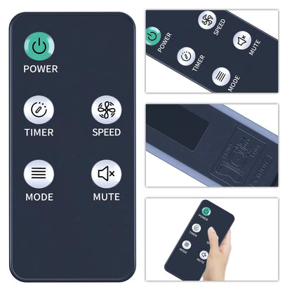 Remote Control For Holmes 16" Copper Digital Metal Stand Fan [2]