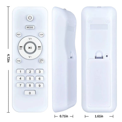 Remote Control For KLIM Boombox B4 CD Player Portable Audio System [3]