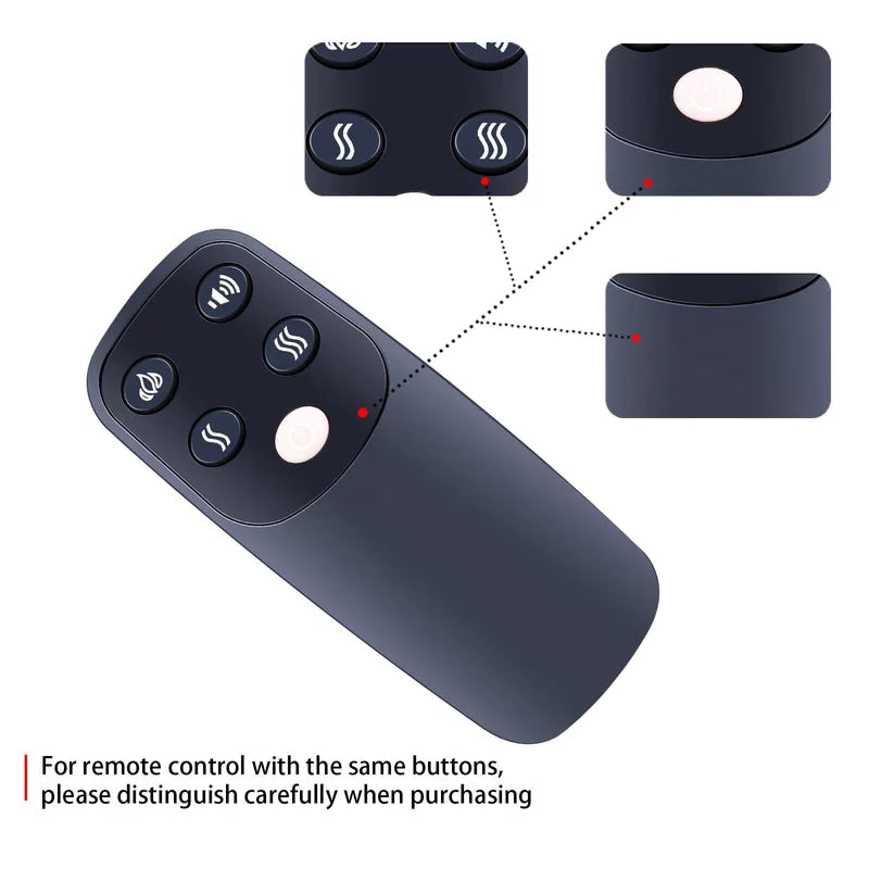 Remote Control For LegendFlame Electric Fireplace EF290 EF484 EF290A-WB [5]