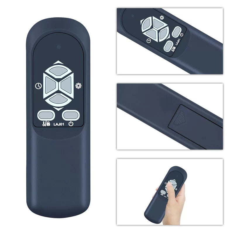 Remote Control For Lifesmart LS-4W1500-X LS-6DMIQH-X LS-8WIQH-LB-IN Space Heater [2]