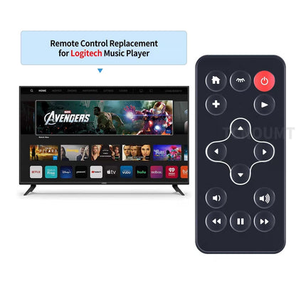 Remote Control For Logitech X-RB2 Squeezebox Boom WiFi Internet Media [3]