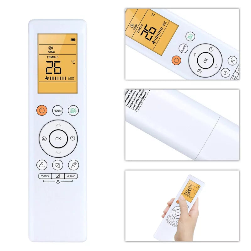 Remote Control For Midea Air Conditioner RG10A7(B2S)/BGEF With backlight [2]
