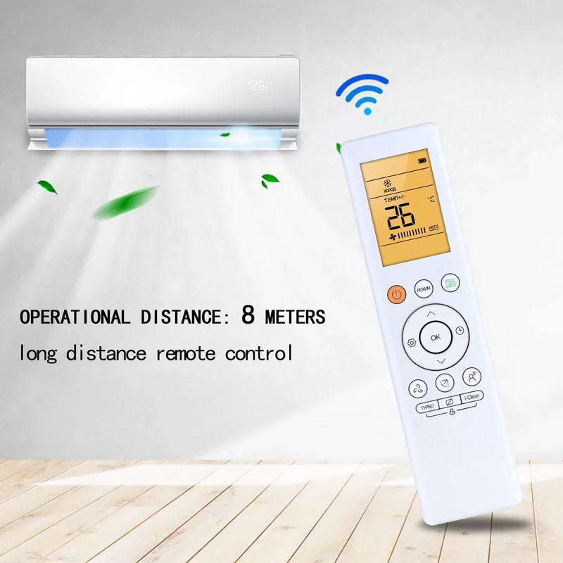 Remote Control For Midea Air Conditioner RG10A7(B2S)/BGEF With backlight [6]