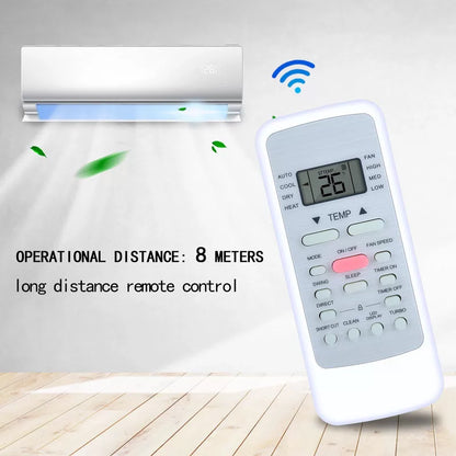 Remote Control For Midea RG51B(1)/EU1 RG51B(2)/E RG51B/E Air Conditioner [6]