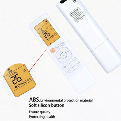 Remote Control For Mirage Air Conditioner RG10B(D2)/BGEF With backlight [4]
