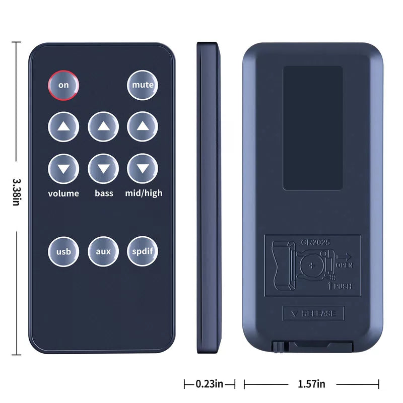 Remote Control For Nubert nuPro A-100 A-200 A-300 nuPro AS-250 AS-450 Speaker [3]