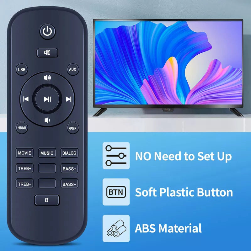 Remote Control For OFFSIR Sound Bar BT065 / YOKARTEE Sound Bar S20L [3]
