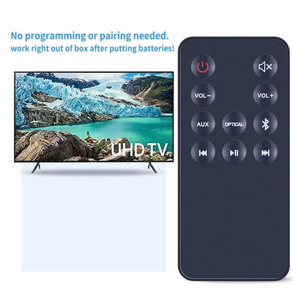 Remote Control For ONN 16" Slim 2.0 Channel Soundbar ONA18SB001 100002635 [6]