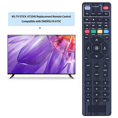 Remote Control For OWERSLYN ATSC Digital TV Converter Box M2-TV Stick [2]