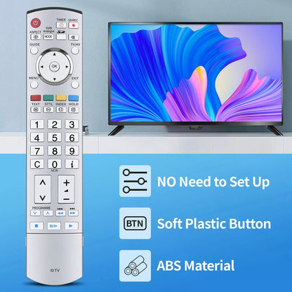 Remote Control For Panasonic TV N2QAKB000059 N2QAYB000047 TH37PV500 TX-26LXD500 [3]