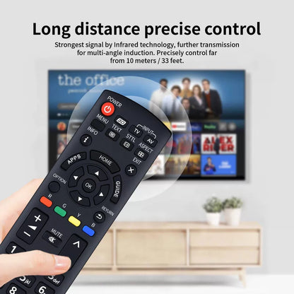 Remote Control For Panasonic TV THL42ET60A, THL50ET60A, THL55ET60A, THP50ST60A [7]