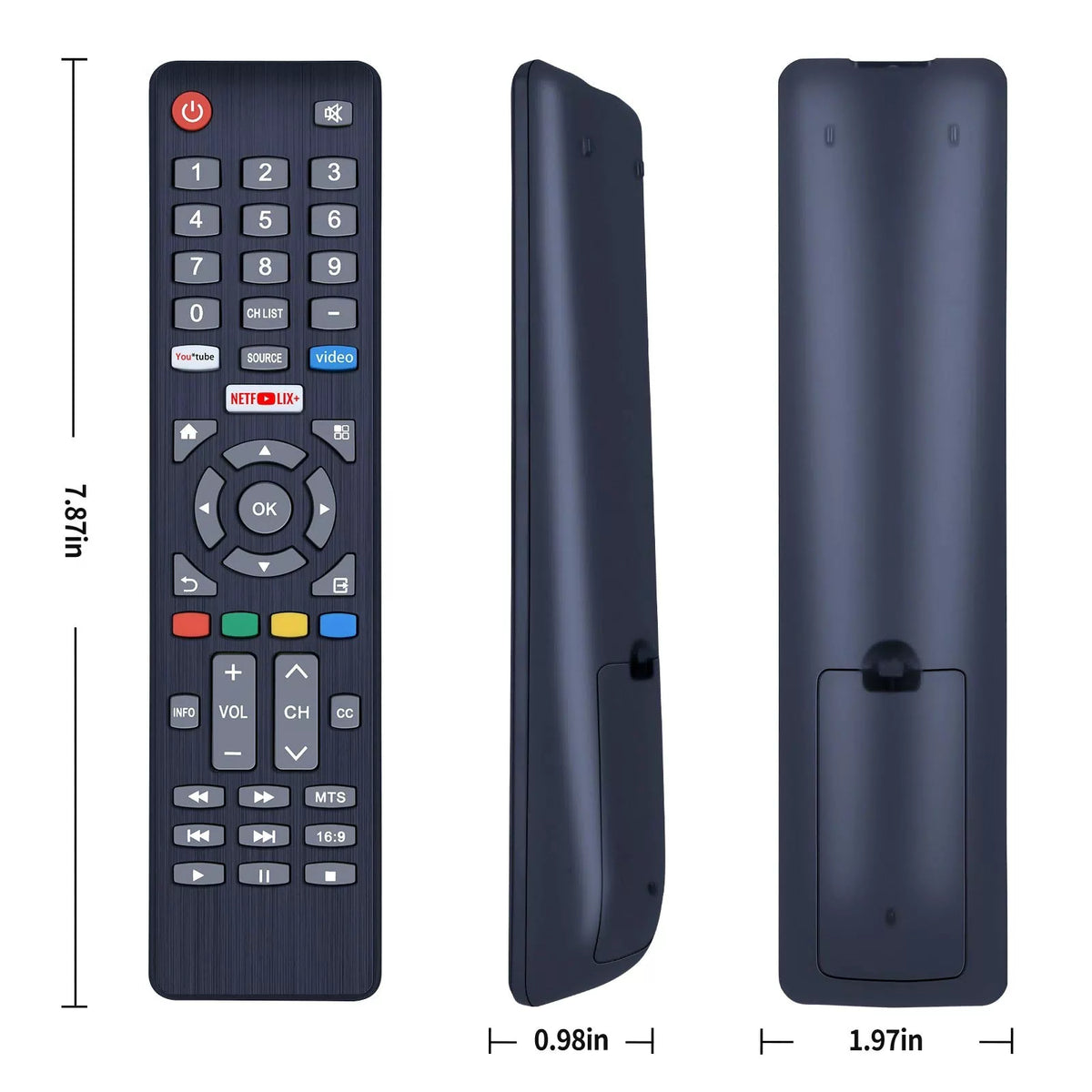 Remote Control For SILO SL3220V1 SL5020V12 SL7520VF Smart LCD LED HDTV TV [6]