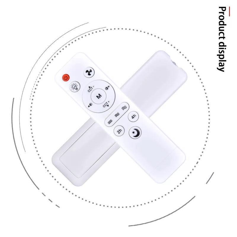 Remote Control For Socket Fan Light,Wireless Small Ceiling Fans with Lights [3]