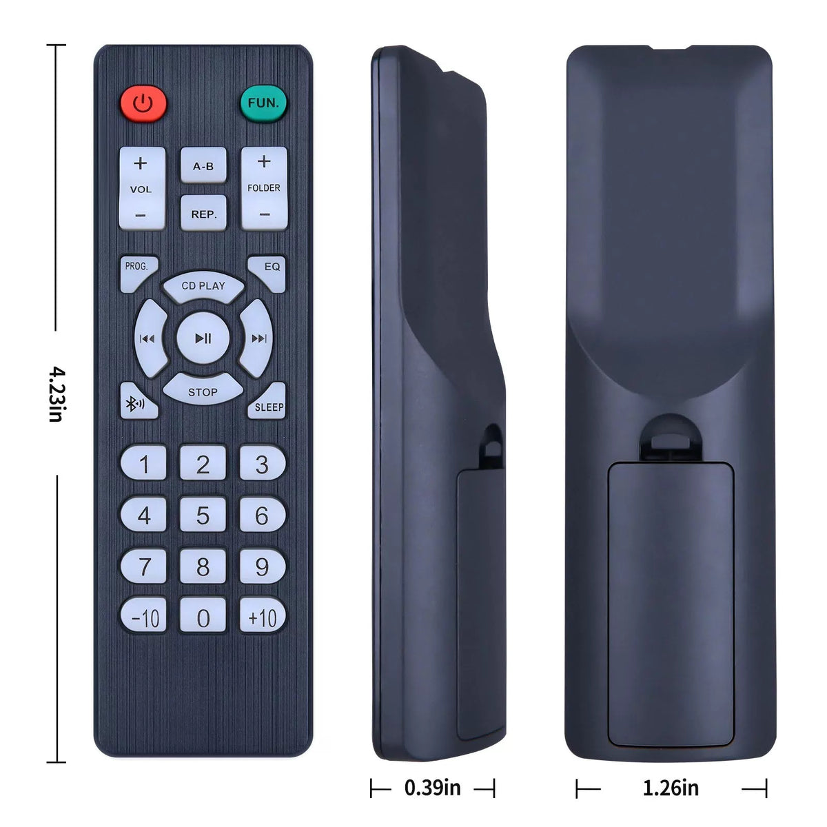 Remote Control For Sunoony Boombox Cassette CD Player CD-W16 [3]