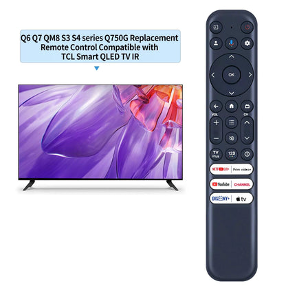 Remote Control For TCL Smart QLED TV Q6 Q7 QM8 S3 S4 Series Q750G without Voice [2]