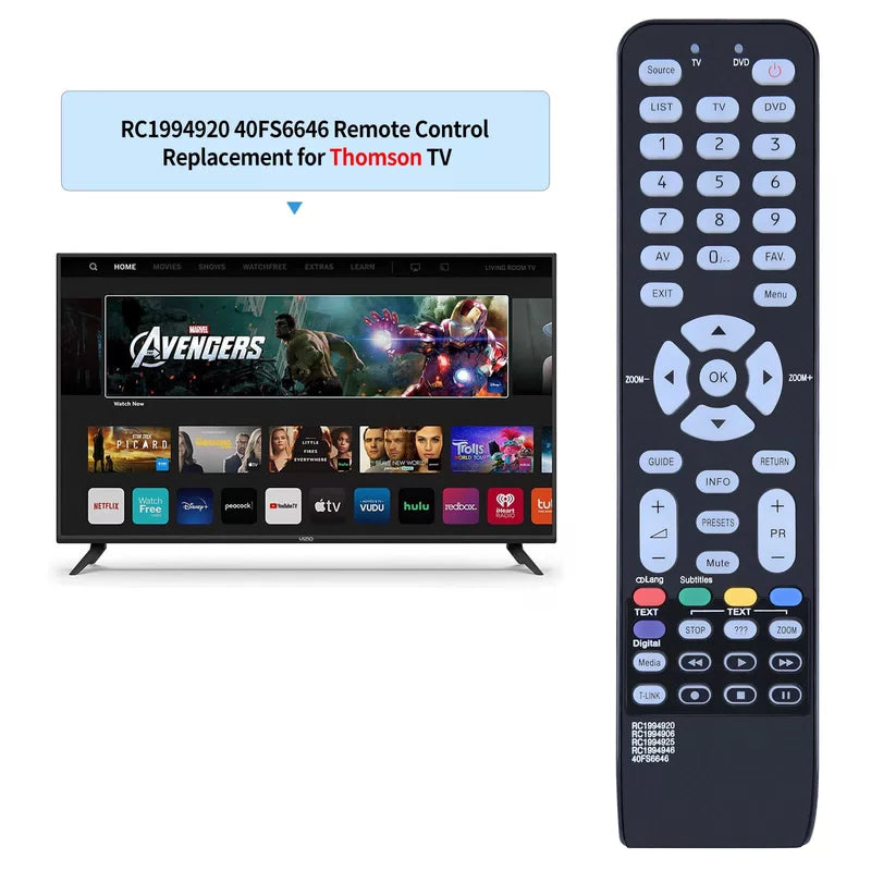 Remote Control For THOMSON TCL TV RC1994920 RC1994906 RC1994925 RC1994946 [2]