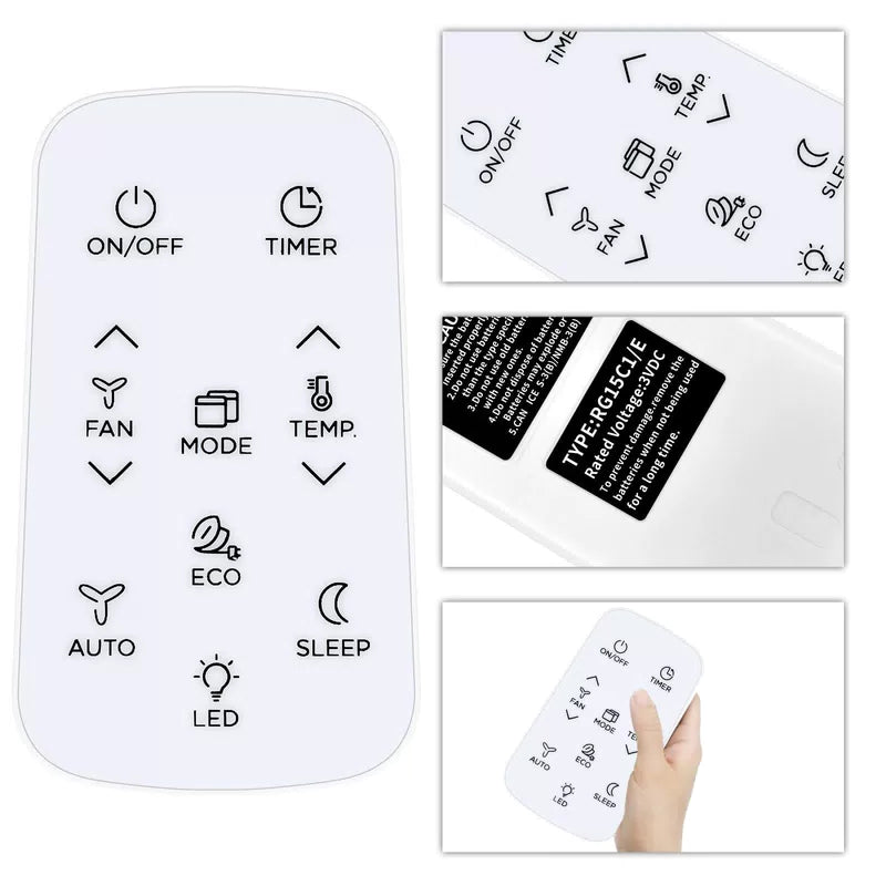 Remote Control For Toshiba Air Conditioner RG15C1/E [2]