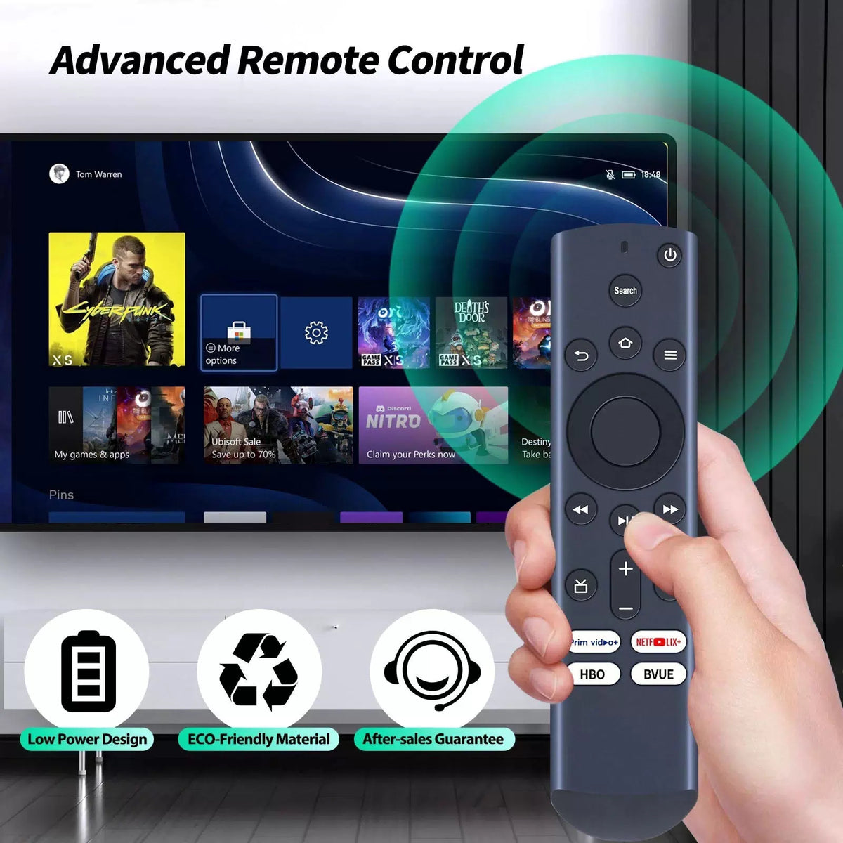 Remote Control For Toshiba Fire TV 43LF621C19 43LF621U19 43LF621C21 43LF621U21 [5]