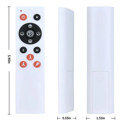 Remote Control For Vibration Platform Plate Whole Body Exercise Fitness Massager [6]