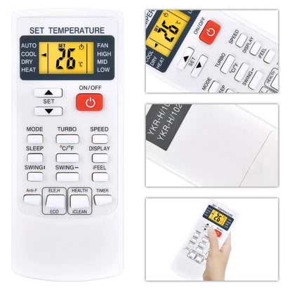 Remote Control For YITAHOME Mini Split Air Conditioner With Backlight [3]