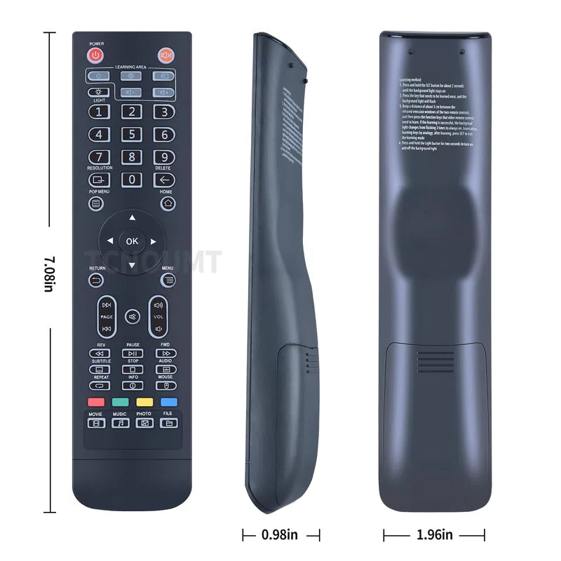 Remote Control For Zidoo Z1000 PRO 4K UHD Media Player Disk Player TV [5]