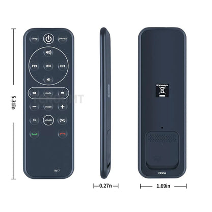 Remote Control For iHome Rz17 RZ17 IRZ17B I-POD Dock The Home System [5]