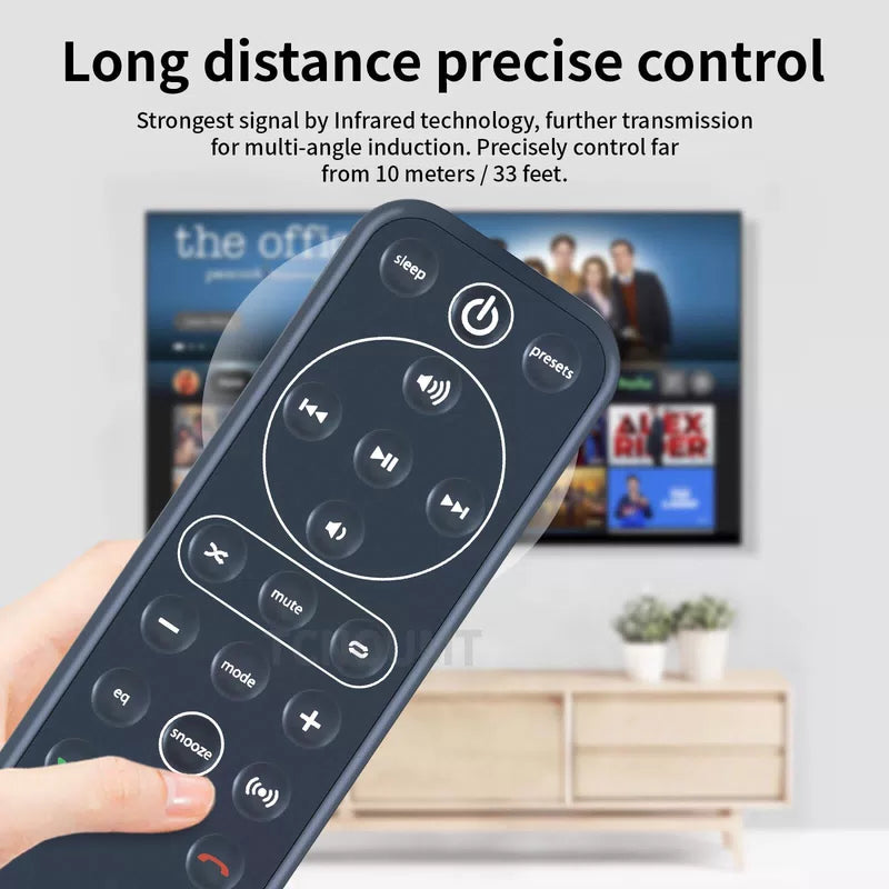 Remote Control For iHome Rz17 RZ17 IRZ17B I-POD Dock The Home System [7]