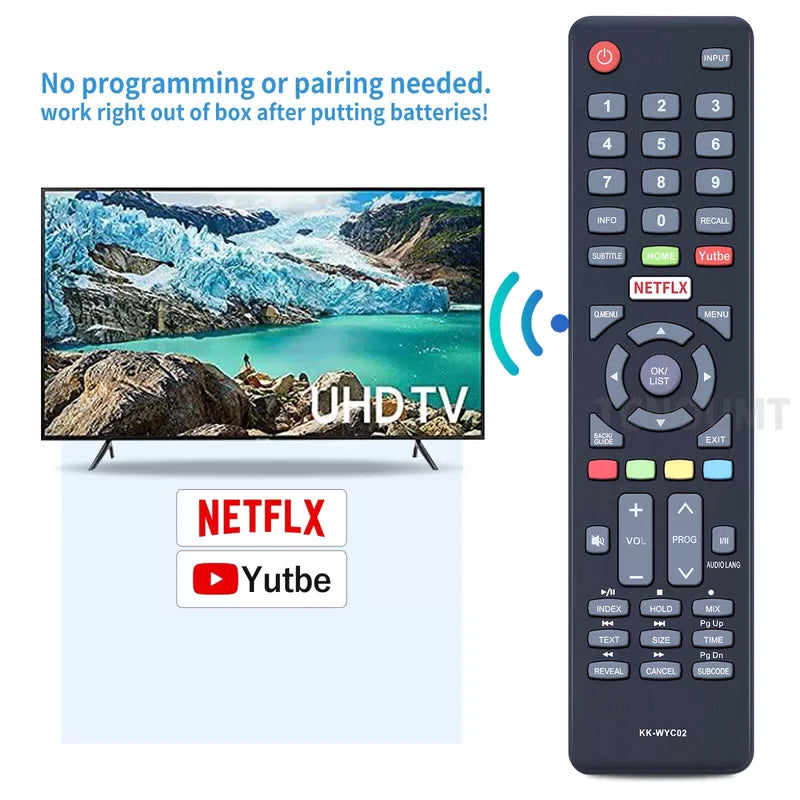 Remote Control KK-WYC02 For Konka Smart LED LCD HDTV TV TELEVISION [6]
