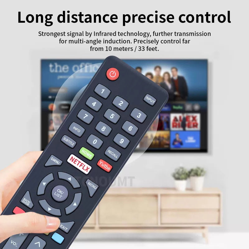 Remote Control KK-WYC02 For Konka Smart LED LCD HDTV TV TELEVISION [7]