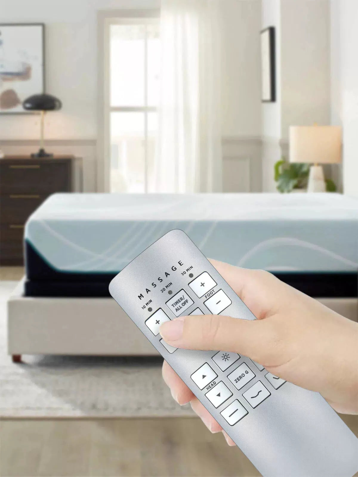 Remote Control Replacement For Serta Motion Perfect II and III Adjustable Bed [6]