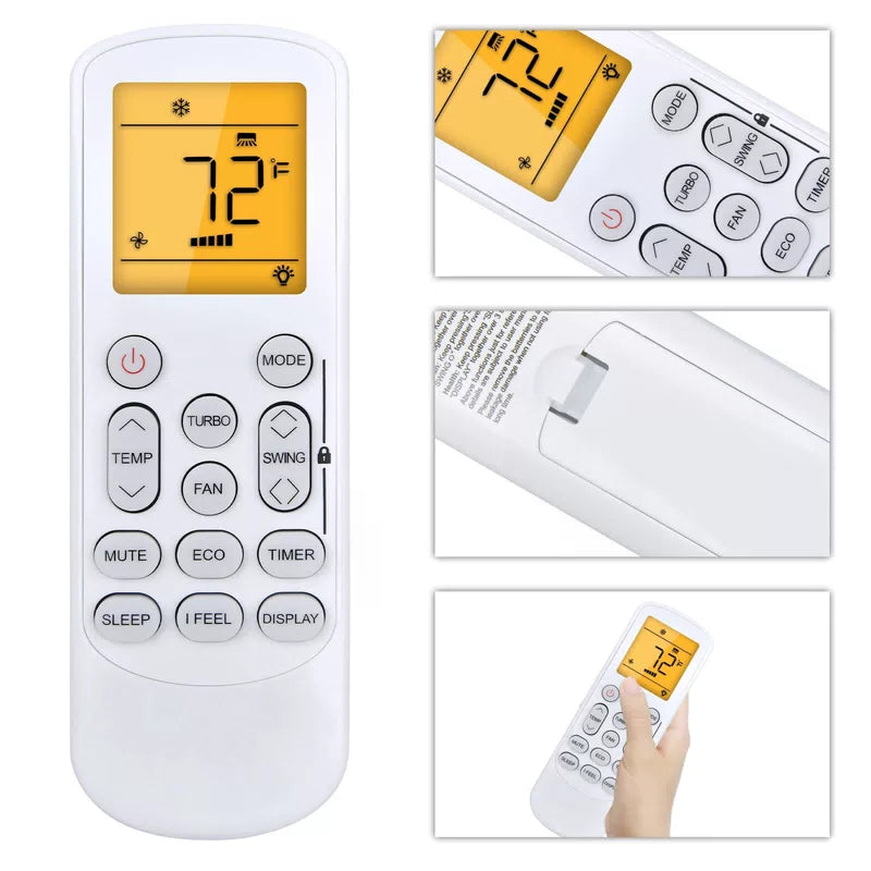 Remote Control for Pioneer Diamante Series Ductless Mini-Split Air Conditioner [2]