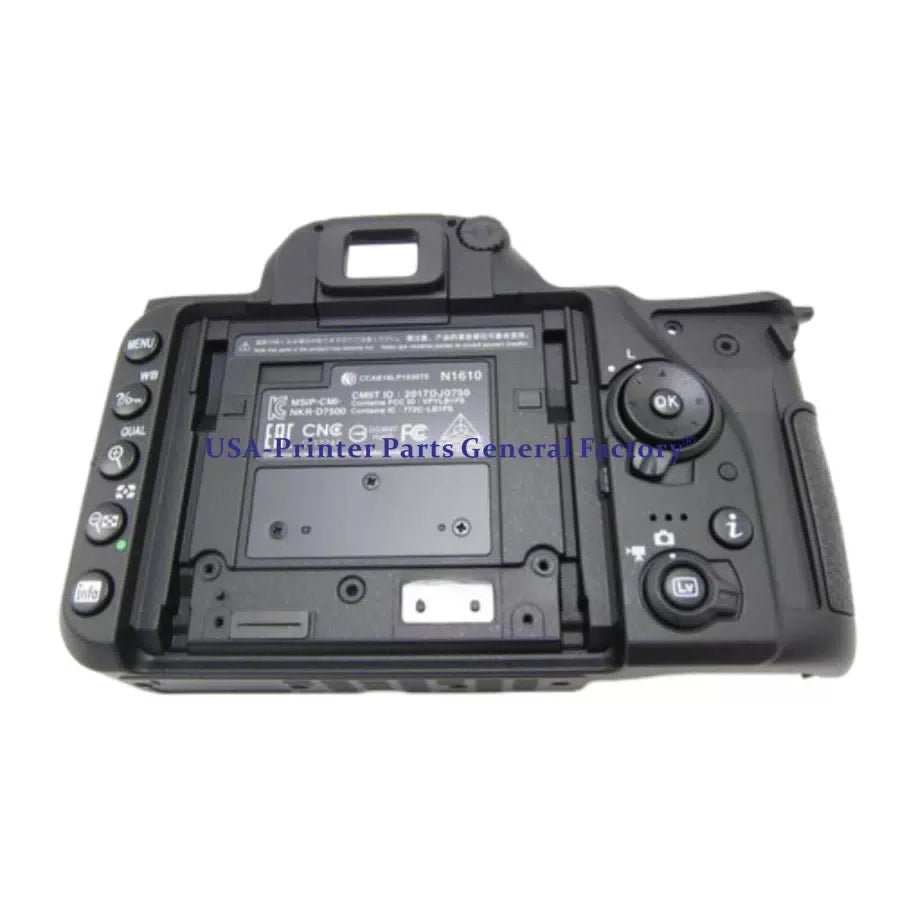 Repair Parts compatible D7500 Back Shell Rear Cover Button Switch Cable Assy [1]