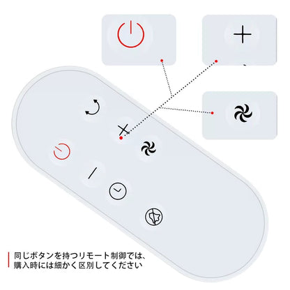 Replacement Remote Control For AIRMATE Circulator Fan FB23122R-A1 [5]
